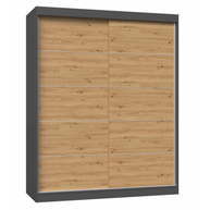 PAOLO - Armoire à deux portes coulissante
